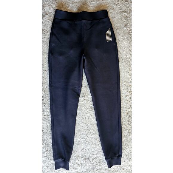 Ultracor 6Stripe Dorado Aire Plush Joggers, Black, New, Womans Sz S, Retail $238 - Picture 2 of 11